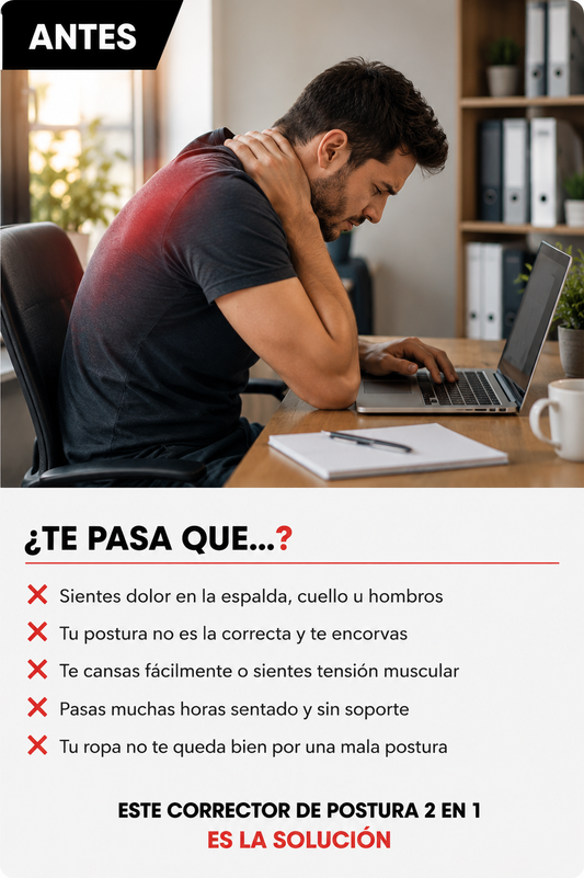 Corrector de Postura Original 2 en 1
